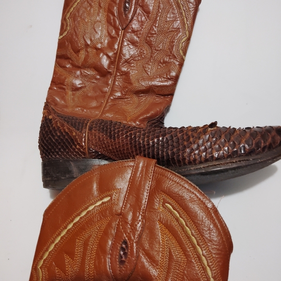 Genuine phyton men boots - Picture 7 of 8